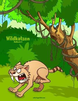 Paperback Wildkatzen-Malbuch 2 [German] Book