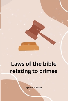 Paperback laws of the bible relating to crimes Book