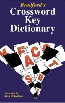 Paperback Bradford's Crossword Key Dictionary Book