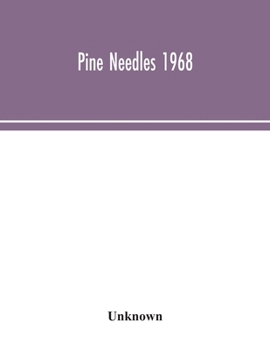 Paperback Pine Needles 1968 Book