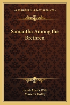 Paperback Samantha Among the Brethren Book