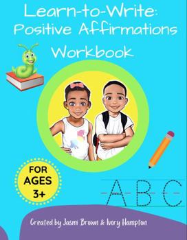 Paperback Learn-to-Write: Positive Affirmations Workbook Book