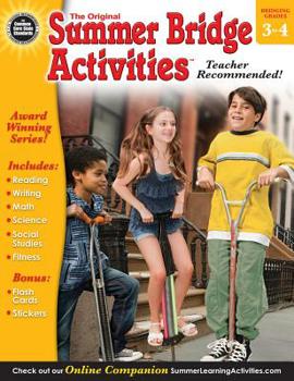 Paperback Summer Bridge Activities(r), Grades 3 - 4 Book