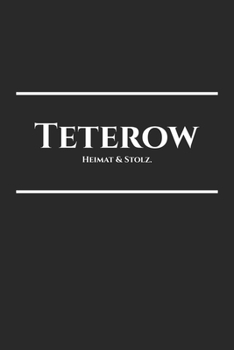 Teterow: Notizen für deine Stadt | Dein Planer | Notizblock A5 120 Seiten | Weiße Seiten mit Rahmen (German Edition)