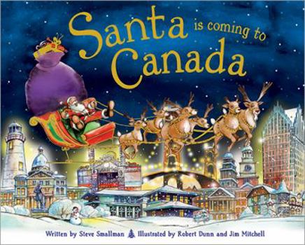 Hardcover Santa Is Coming to Canada Book