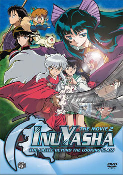 DVD Inu-Yasha Movie 2: Castle Beyond the Looking Glass Book