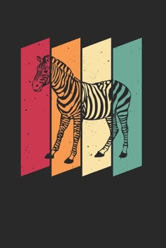 Zebra Notizbuch: Zebra Notizbuch für Liebhaber / Notizheft / Notizblock A5 (6x9in) Dotted Notebook / Punkteraster / 120 gepunktete Seiten (German Edition)