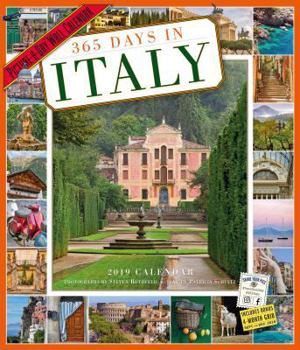 Calendar 365 Days in Italy Picture-A-Day Wall Calendar 2019 Book