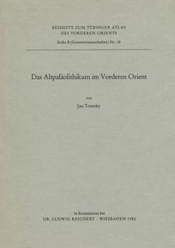 Paperback Das Altpalaolithikum Im Vorderen Orient [German] Book
