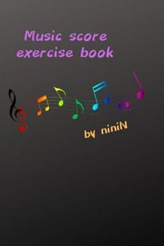 Paperback Music score exercise book