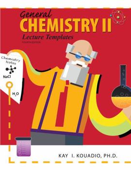 Paperback General Chemistry II: Lecture Templates Book