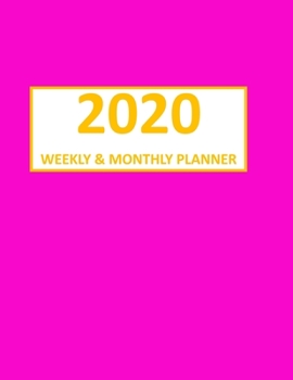 2020 Planner Weekly And Monthly: Yearly Planner: Jan 1, 2020 to Dec 31, 2020: Weekly & Monthly Planner + Calendar Views + Inspirational Quotes and Pretty Pink Cover (Heavenlyjoy Planner Series 2020)