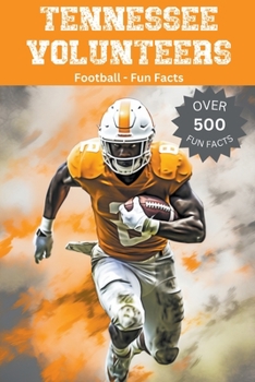 Paperback Tennessee Volunteers Football Fun Facts Book