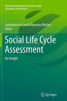 Paperback Social Life Cycle Assessment: An Insight Book