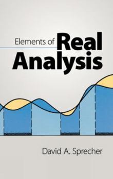 Paperback Elements of Real Analysis (Dover Books on Mathematics) Book