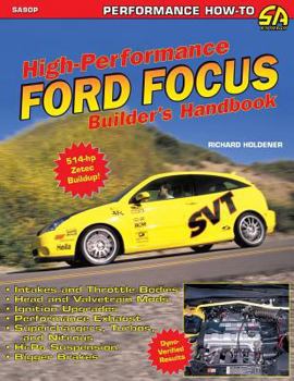 Paperback High Performance Ford Focus Builder's Handbook Book
