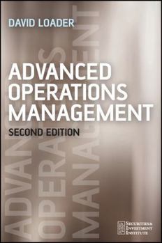 Paperback Advanced Operations Management Book