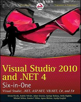 Paperback Visual Studio 2010 and .NET 4 Six-In-One Book