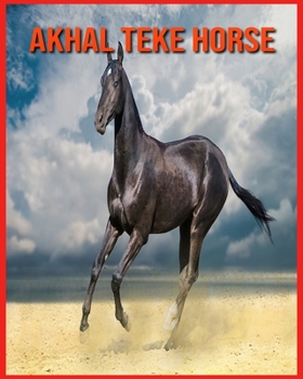 Paperback Akhal Teke Horse: Children Book of Fun Facts & Amazing Photos Book