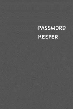 Password Keeper: Size (6 x 9 inches) - 100 Pages - Anchor Cover: Keep your usernames, passwords, social info, web addresses and security questions in one. So easy & organized