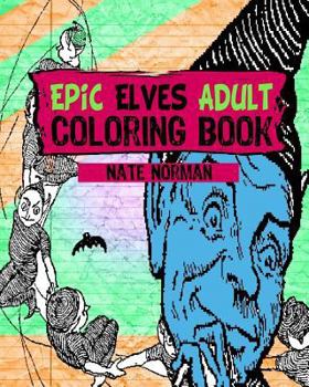 Paperback Epic Elves Adult Coloring Book