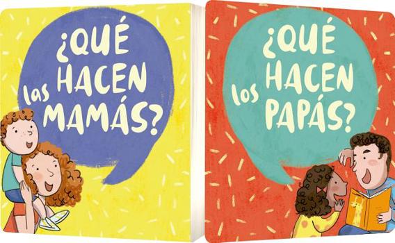 Hardcover Que Hacen Las Mamas/Que Hacen Los Papas [Spanish] Book