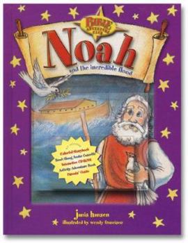 Hardcover Noah and the Incredible Flood (Bible Adventure Club) Book