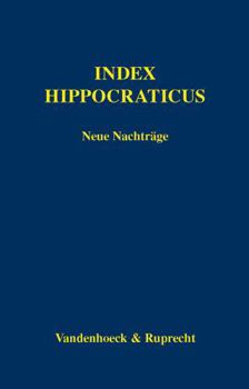 Paperback Index Hippocraticus: Neue Nachtrage [German] Book