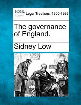 Paperback The Governance of England. Book