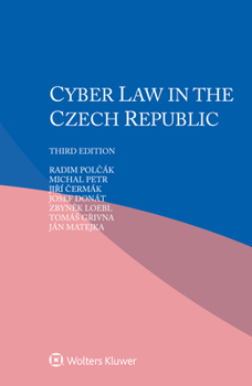 Paperback Cyber Law in Czech Republic Book