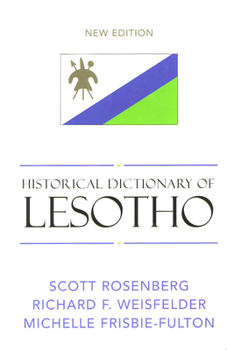 Hardcover Historical Dictionary of Lesotho Book
