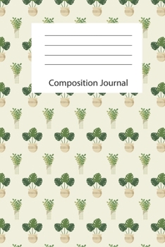 Composition Notebook: Geometric Design Notebook-150 pages- Lined with numbered pages- Pretty Composition Notebook or Geometric Journal