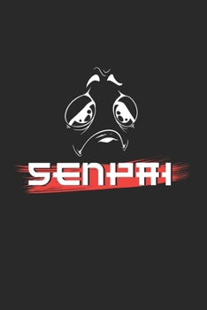 Senpai Notebook: Diary Journal, Sketchbook 6x9 inches with 120 Blank Pages For Drawing, Notes, Sketches