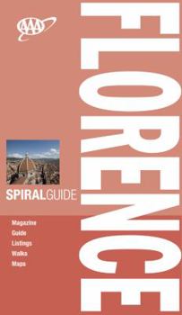 Spiral-bound AAA Spiral Guide Florence Book