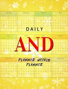 Paperback Daily Planner And Weekly Planner: 2020 Planner Daily, Weekly & Monthly View Planner, Organizer & Diary, Pretty Simple Planners Weekly and Monthly Let Book