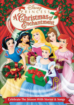 DVD Disney Princess: A Christmas of Enchantment Book