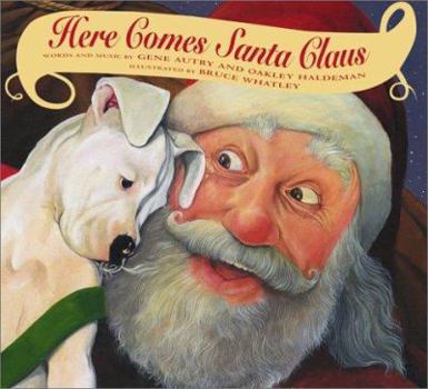 Hardcover Here Comes Santa Claus Book