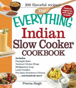 Paperback The Everything Indian Slow Cooker Cookbook Book