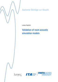 Paperback Validation of Room Acoustic Simulation Models Book