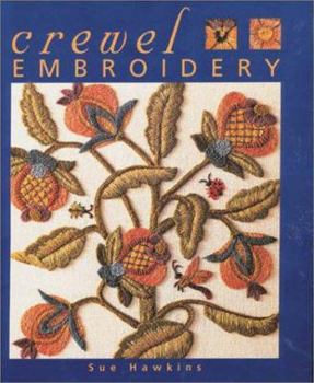 Hardcover Crewel Embroidery Book