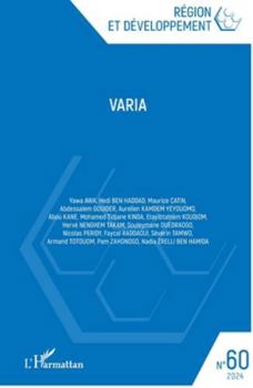 Varia (Region Et Developpement) (French Edition)