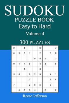Paperback 300 Easy to Hard Sudoku Puzzle Book