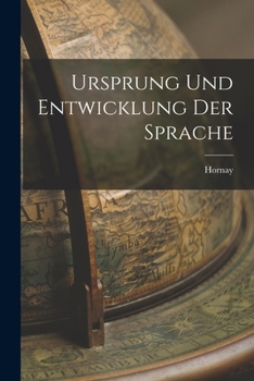 Paperback Ursprung Und Entwicklung Der Sprache [Swedish] Book