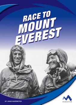 Library Binding Race to Mount Everest Book