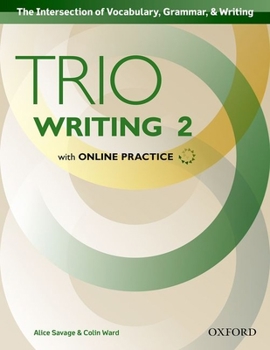 Paperback Trio Writing Level 2 Student Book with Online Practice Book