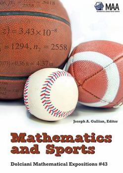 Mathematics and Sports - Book  of the Dolciani Mathematical Expositions
