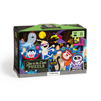 Misc. Haunted Graveyard 100 Piece Glow in the Dark Puzzle Book