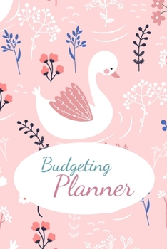 Paperback Budgeting Planner: Manage your financial spending with beautiful pink cover. Book
