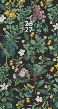 Misc. Botanical Nature 2-Year 2026-27 3.5 X 6.5 Monthly Pocket Planner Book