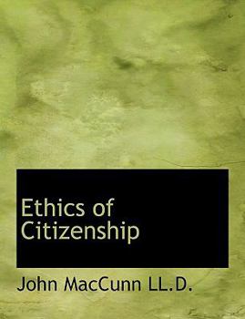Ethics of Citizenship